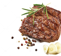 海盐黑胡椒迷迭香煎牛排