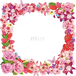 花朵框架