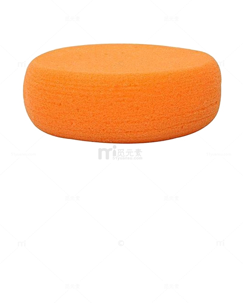 橘色洗浴海绵