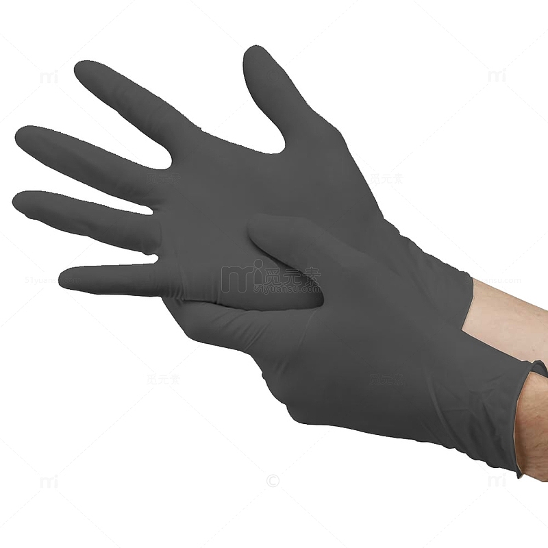 灰色医用手套