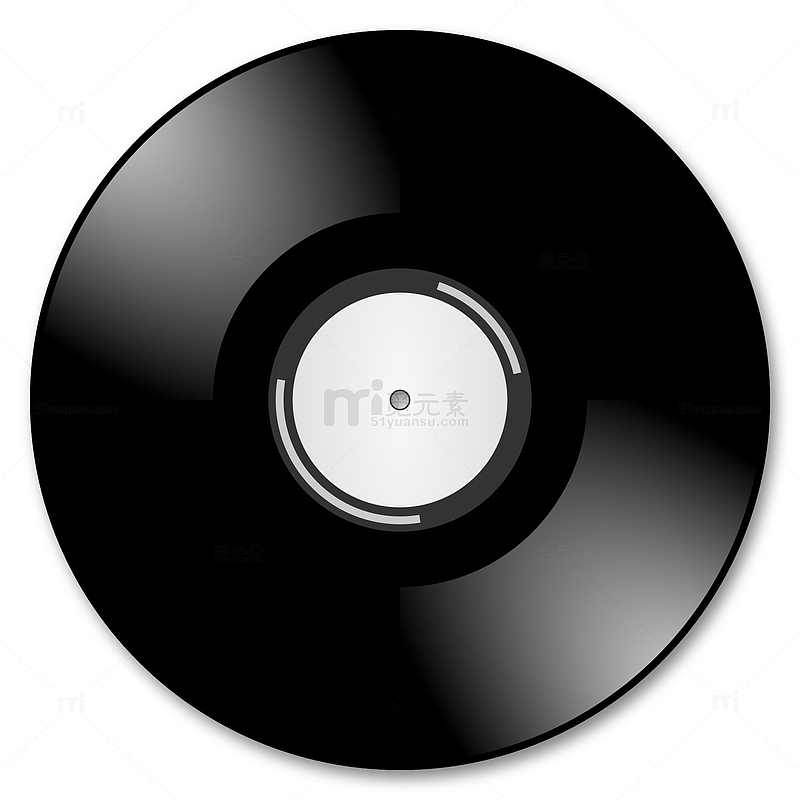 黑胶唱片磁盘