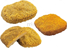 油炸的鸡排