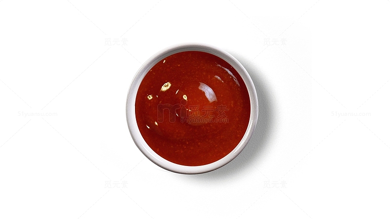 一碟番茄酱