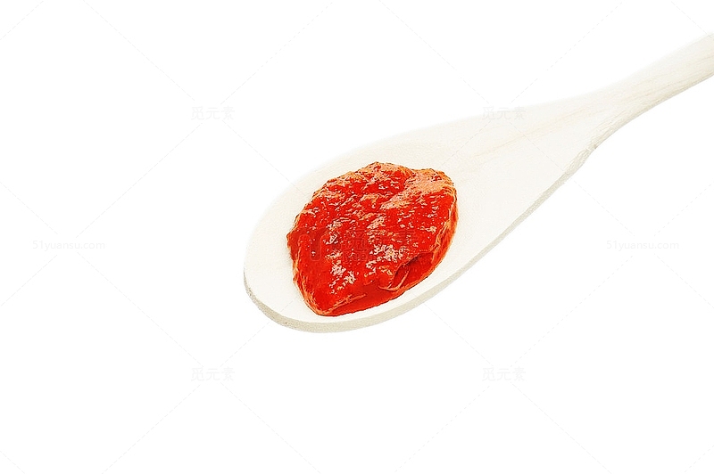 一勺番茄酱辣椒酱
