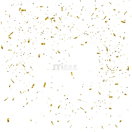 金色亮片