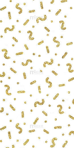 许多金色洒金
