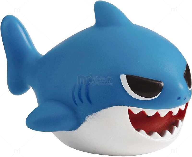 蓝色鲸鱼幼鲨模型