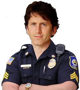 帅气的警察
