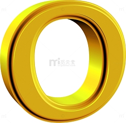  黄金字母O