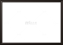 黑色木质相框相片