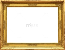 黄色画框