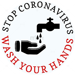 洗手消病毒标签