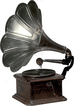 古色留声机