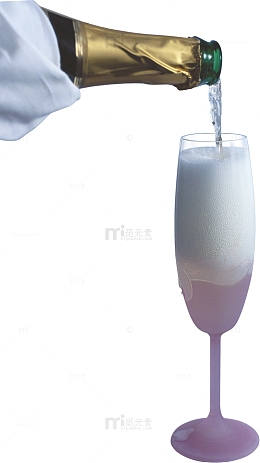 香槟透明图像