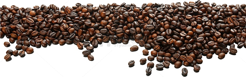 咖啡豆角度特写