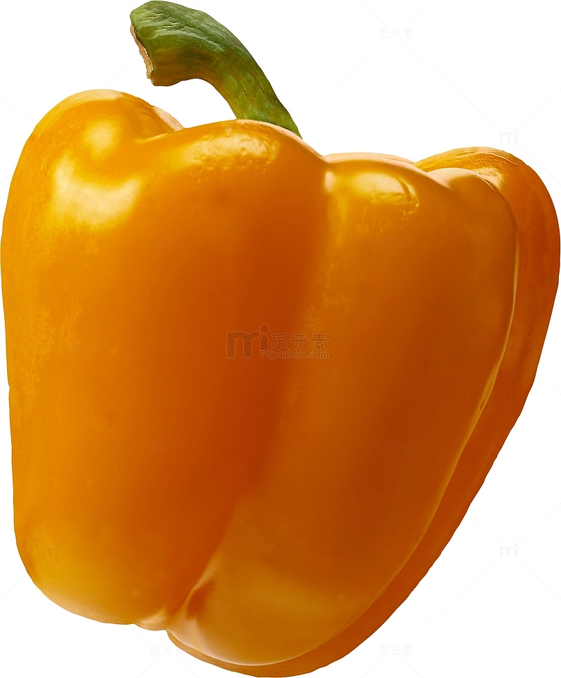 桔黄色甜椒