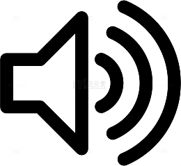 计算机声音功能图标