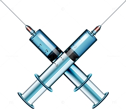 两个注射器