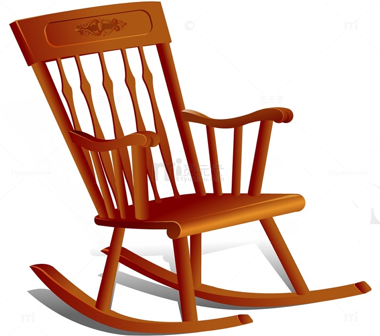 家用实木摇椅