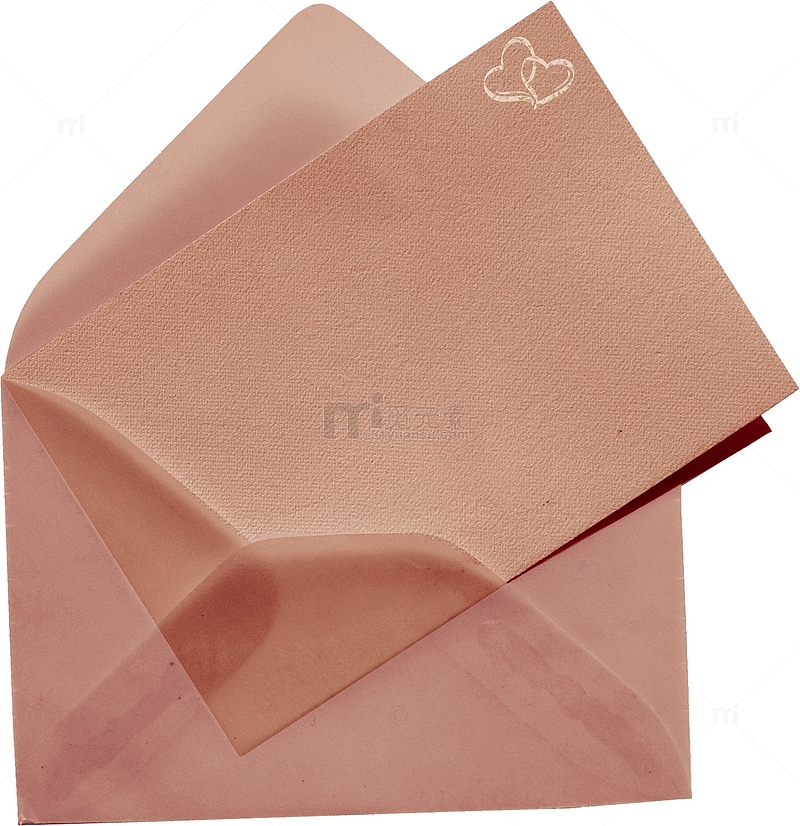 肉粉色信封