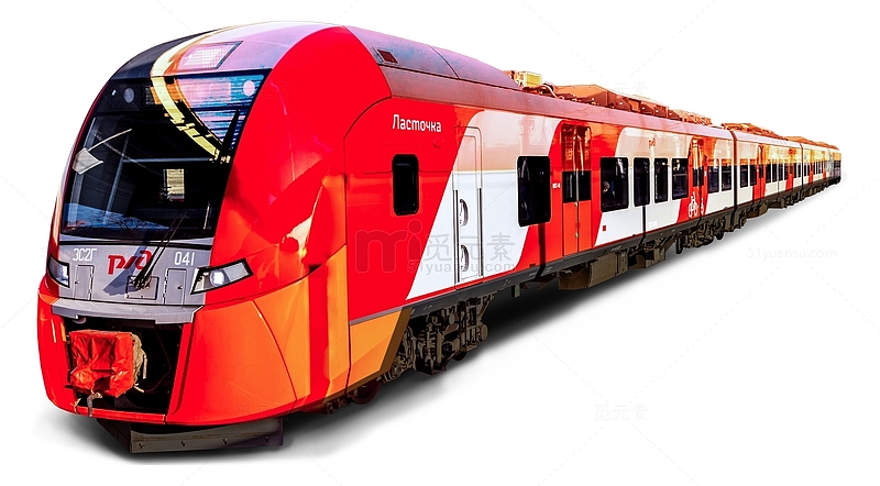 红色长途火车