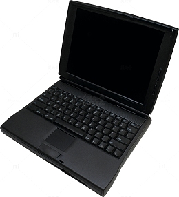 黑色笔记本电脑