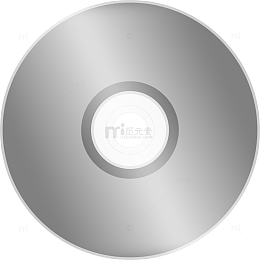 银色质感CD/DVD光盘