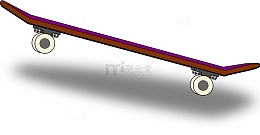 双翘四轮滑板滑板