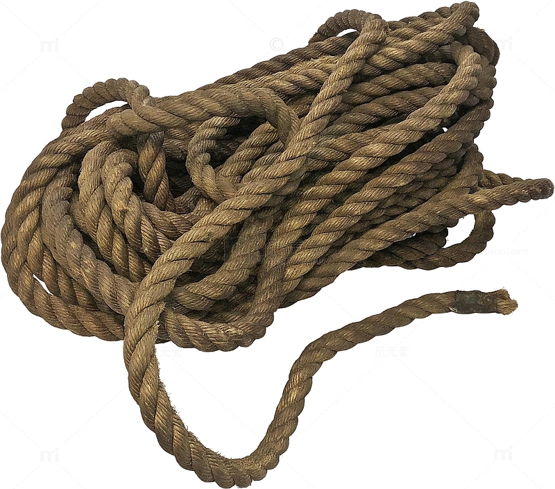 一捆麻绳