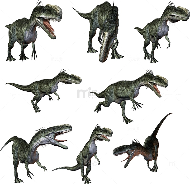 恐龙霸王龙史前动物