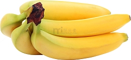 新鲜采摘香蕉透明图像