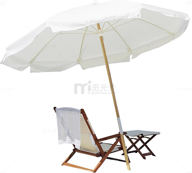 日光躺椅遮阳伞