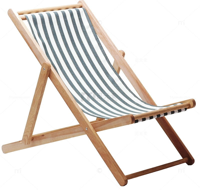 折叠沙滩躺椅