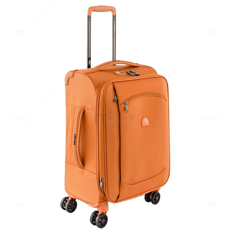 橙色牛津布登机旅行箱