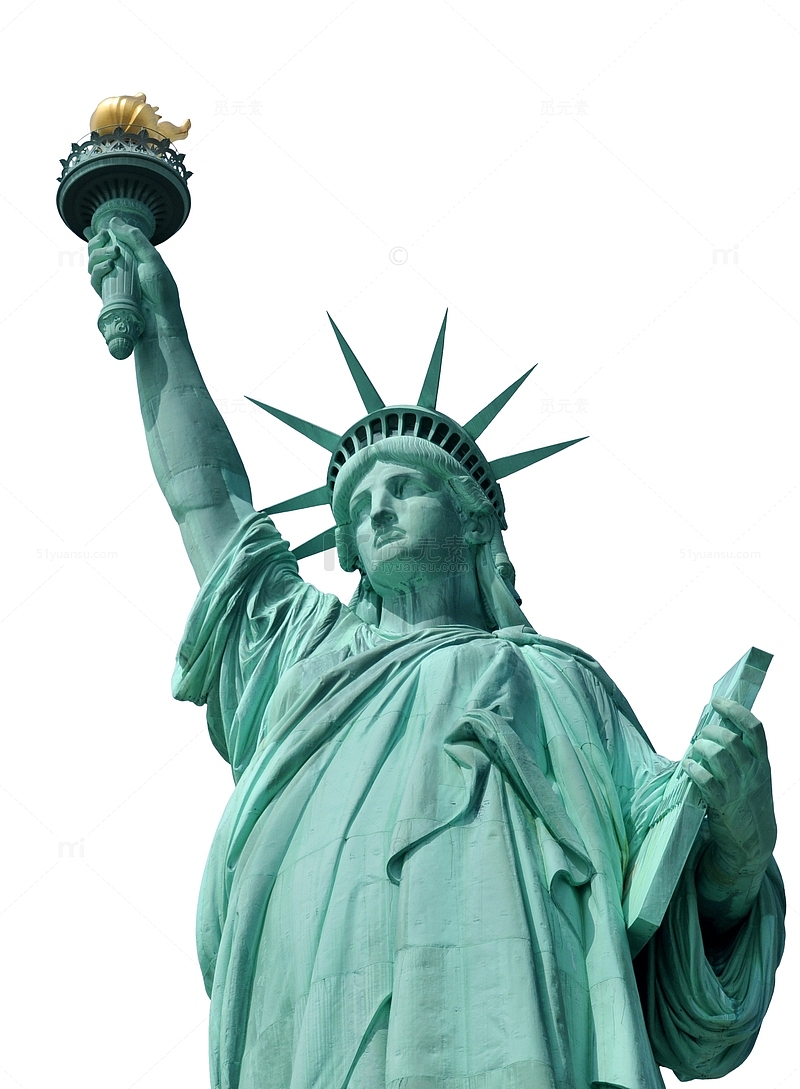 美国自由女神像雕塑