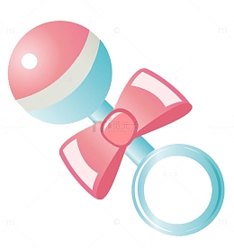 卡通婴儿拨浪鼓