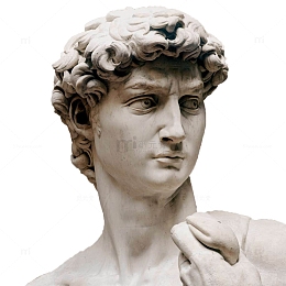 米开朗琪罗的大卫雕塑