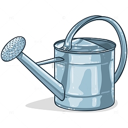 彩绘洒水罐