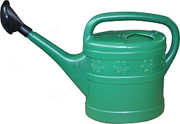 绿色塑料洒水壶