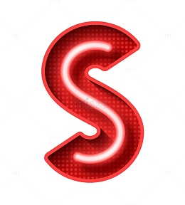 光效字母S