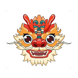 龙年大吉龙头