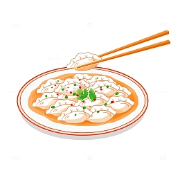 立冬冬至饺子美食