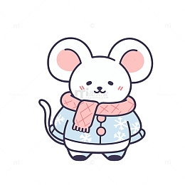 过冬天的小老鼠