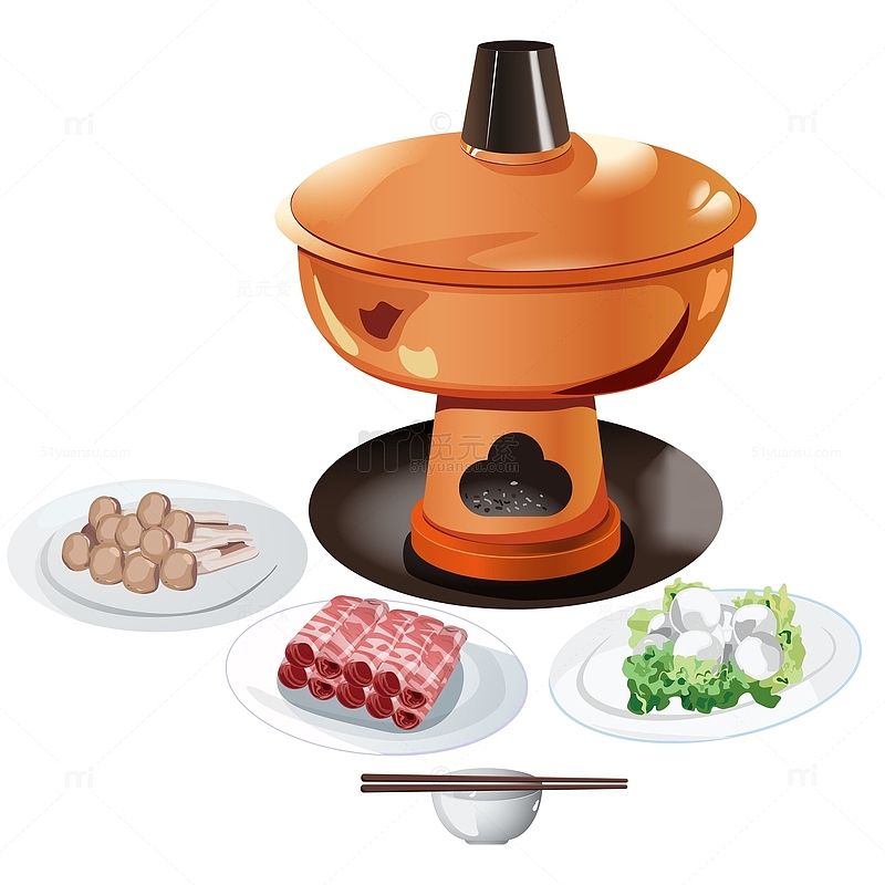 铜火锅涮羊肉料理餐饮