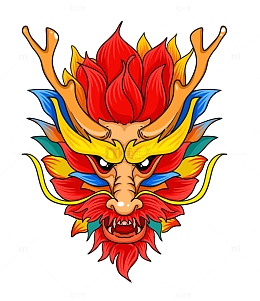 龙年新年龙头