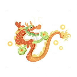 国潮龙年中国龙龙形象