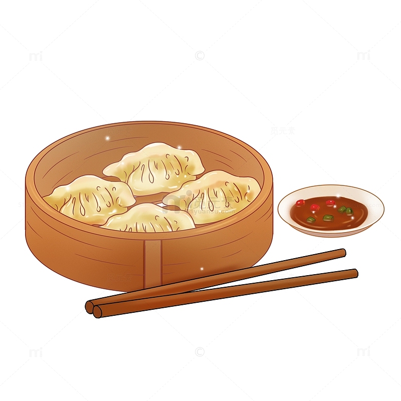 饺子汤圆蒸笼清蒸饺子