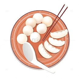 冬至元宵饺子