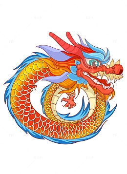 金灿灿的龙年龙