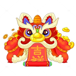 吉祥新年龙形象